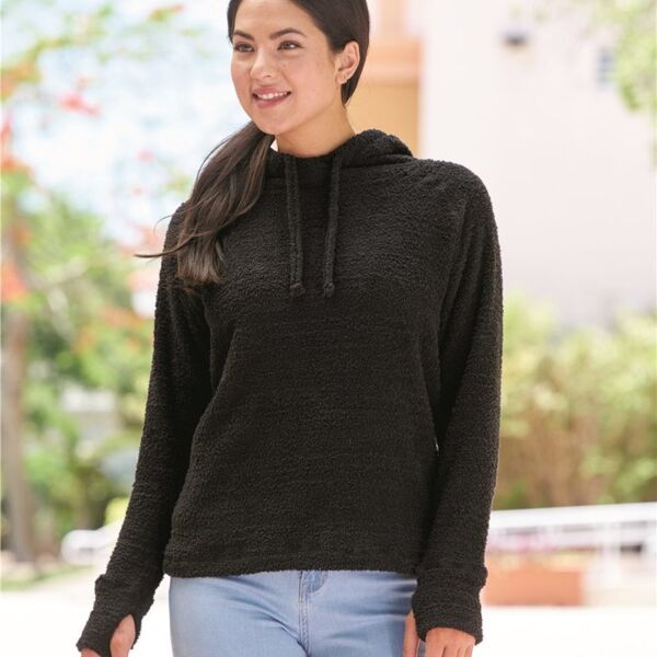 Women’s Teddy Fleece Hooded Sweatshirt Thumbnail
