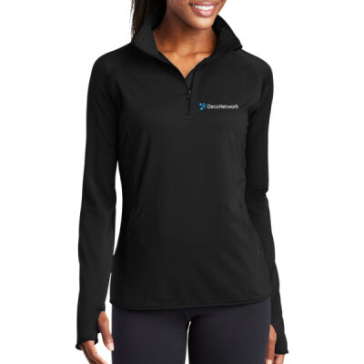 DecoNetwork - Ladies 1/2 Zip Pullover Thumbnail
