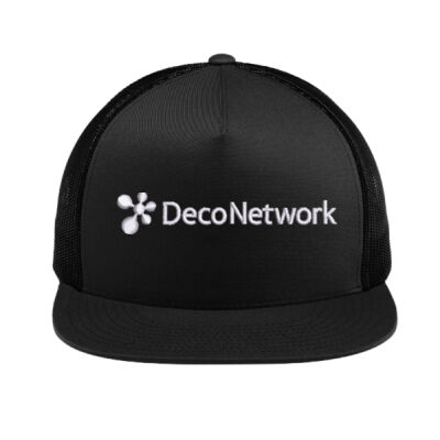 DecoNetwork - Yupoong ® 5 Panel Classic Trucker Mesh Back Cap Thumbnail
