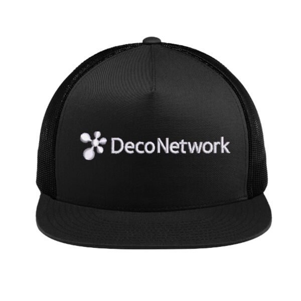 DecoNetwork - Yupoong ® 5 Panel Classic Trucker Mesh Back Cap Thumbnail