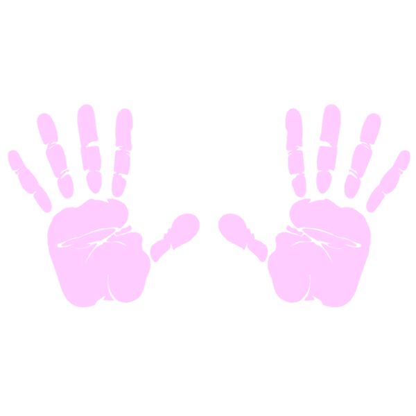 Hand Prints  Pink Lady  Thumbnail