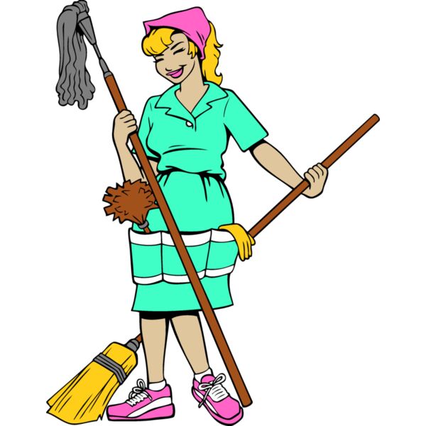 cleanmaidC001 eps Thumbnail