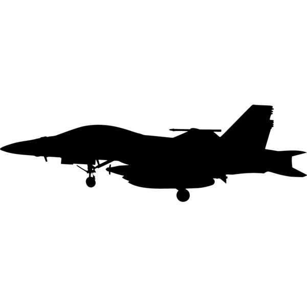 Fighter Jet Silhouette13 Thumbnail