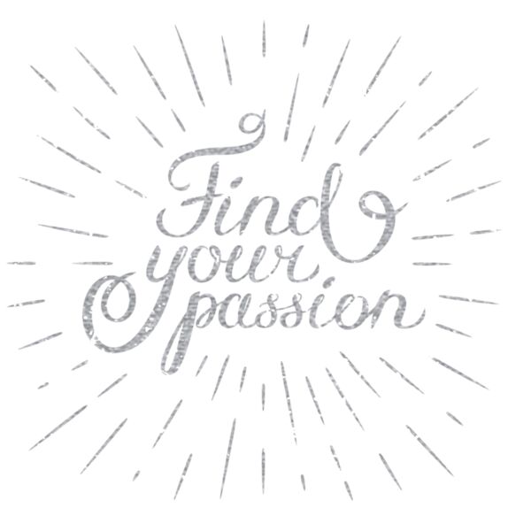 FindYourPassionMetallicSilver11x11 Thumbnail