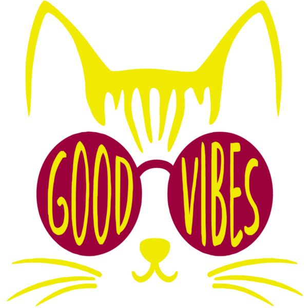 Good Vibes Cat Thumbnail