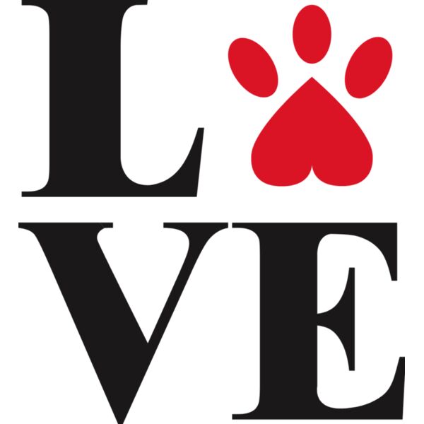 Love  Paw Print  Thumbnail