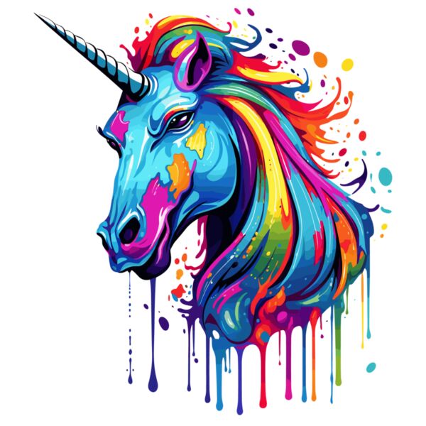 Colorful Unicorn Warrior Thumbnail
