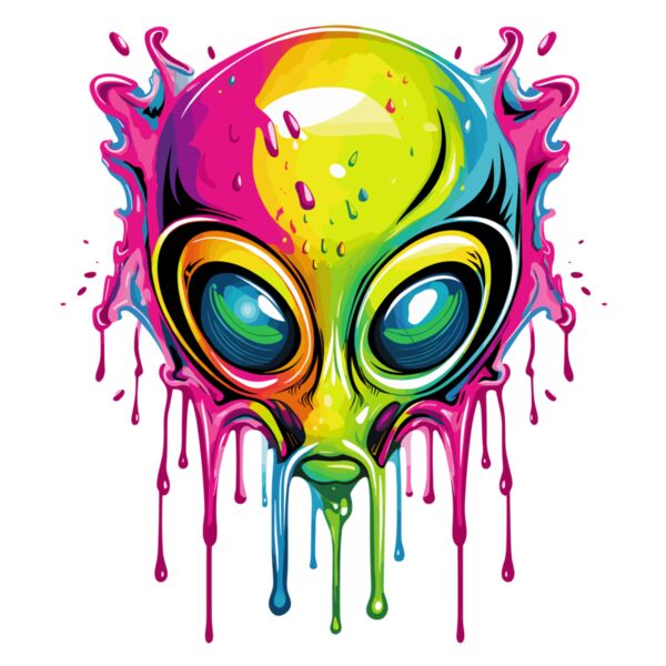 Colorful Alien Thumbnail