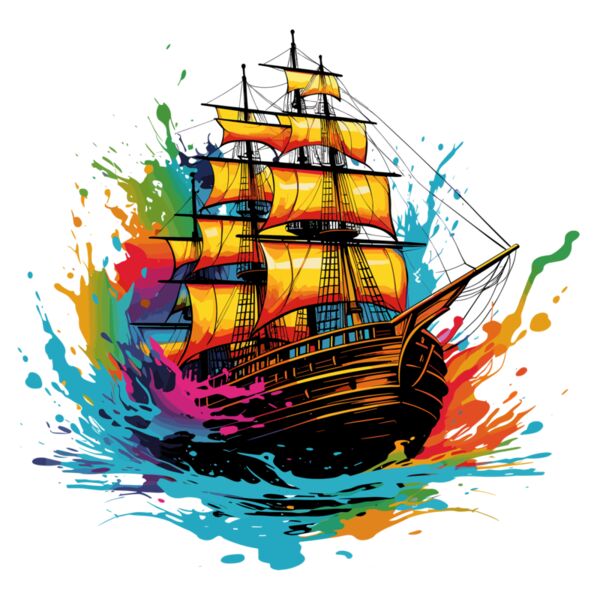 Colorful Ship Thumbnail