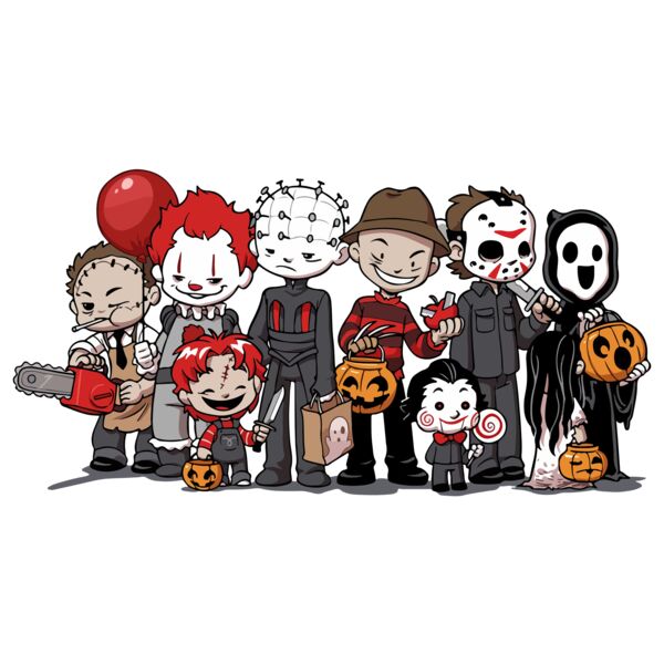 Cartoon Horror Friends Thumbnail